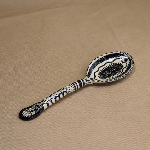 Large Serving Spoon #1 by Barbara Piscioneri