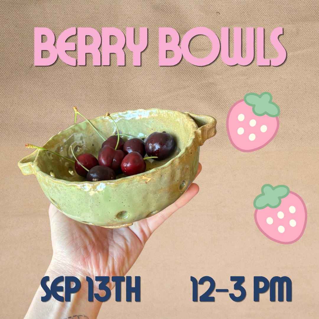Berry Bowls with Jude, September 13th from 12pm - 3pm