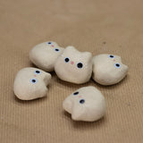 White Kitty Magnets