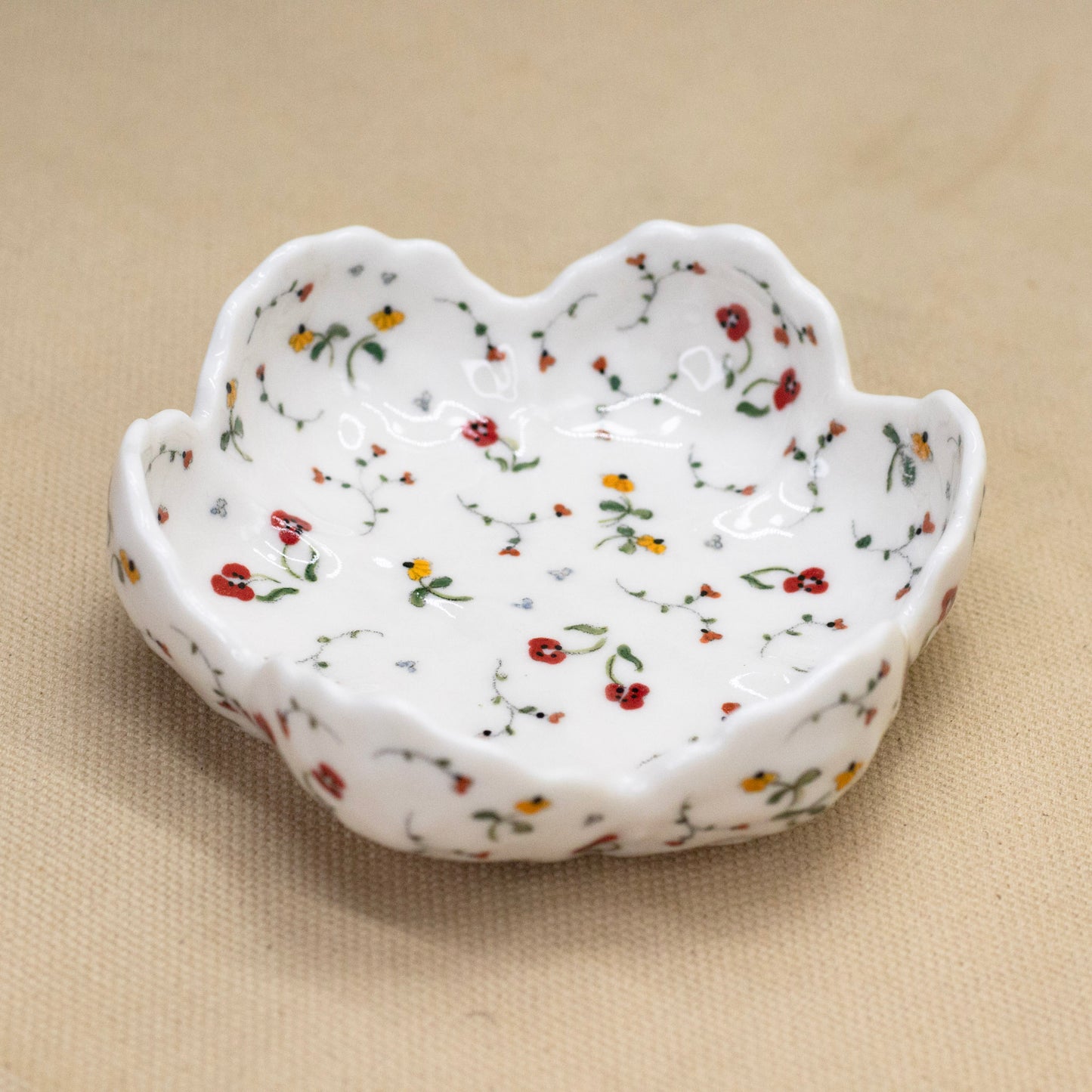 Secret Garden Small Bowl by Krista Cortese