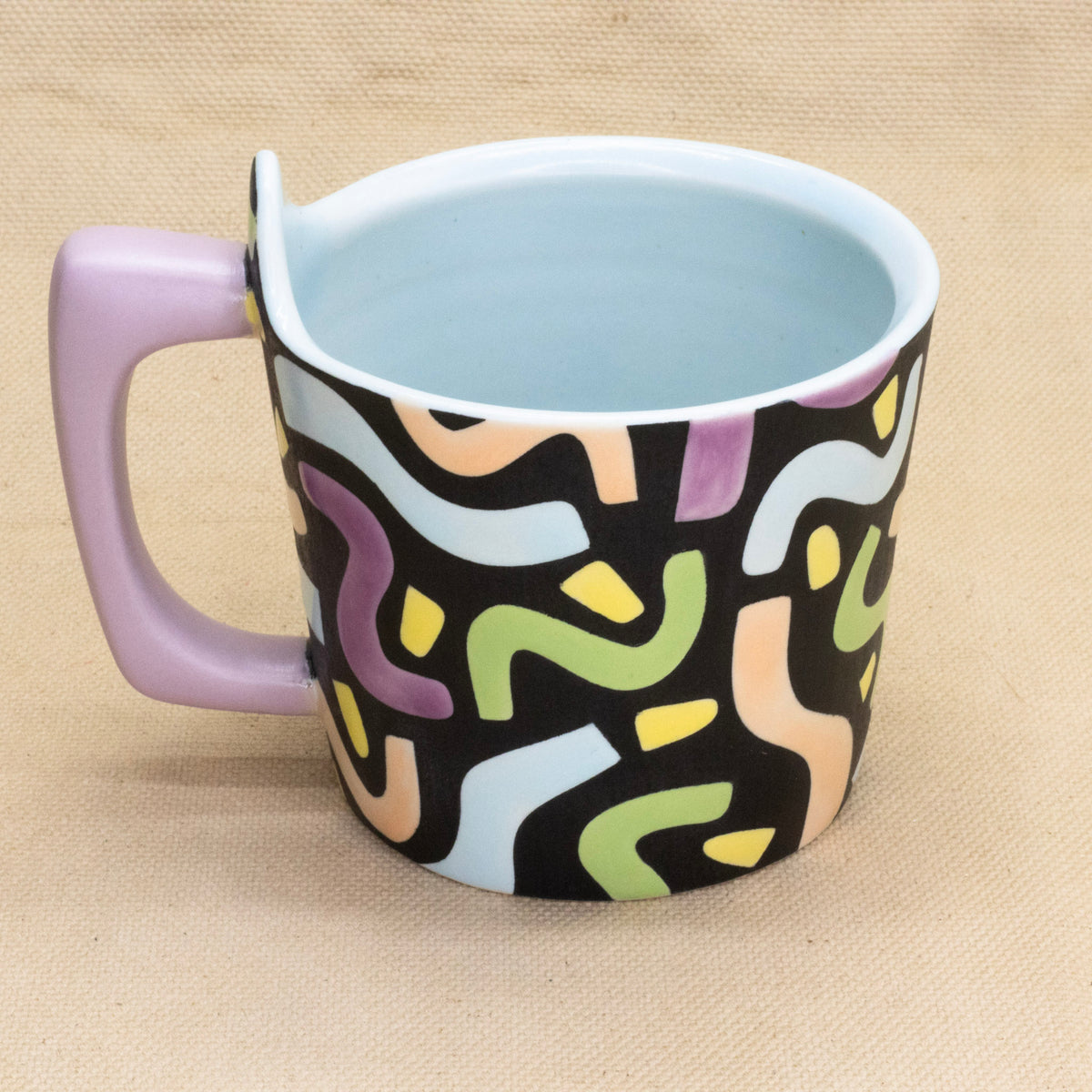 S Marks the Spot Mug II by Adrienne Eliades