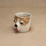 Slightly More Than Little Pup Cups (Hound) by Good Dog Ceramics