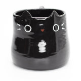 Too Much Catnip Black Kitty Mugs by Hei Mao Studio
