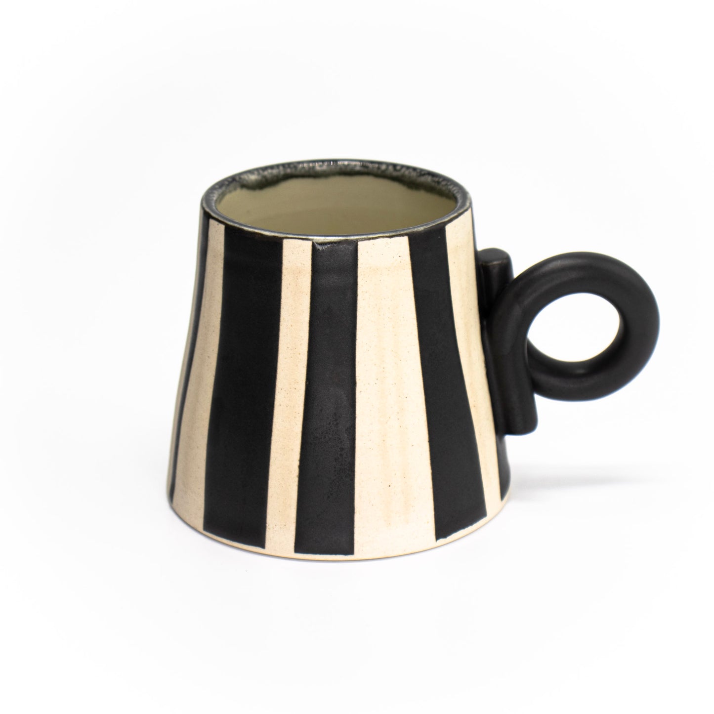 Pyramid  White Contrast Mug by Emilie Skytta