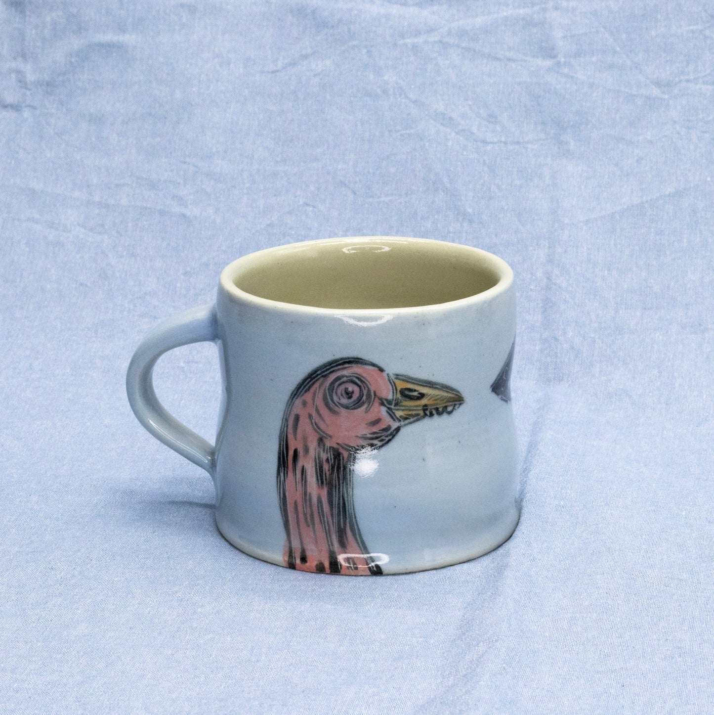 So Very Lucky Small Goose Cup by Frank Jacques