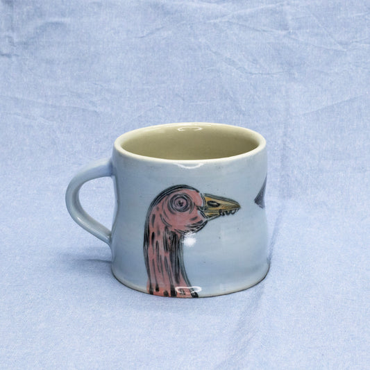 So Very Lucky Small Goose Cup by Frank Jacques