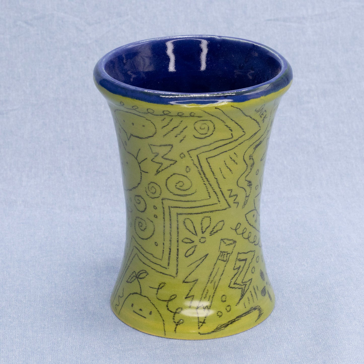 Doodle Mug #5 by Sardiniac Clay