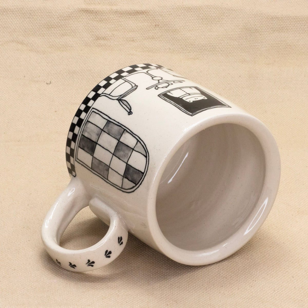 Froggy Chaise Lounge Mug by Rachel Burns Ceramics