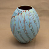 Large Seafoam Vase by Olivia Avery