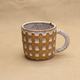 River Birch Lattice Mug by Wrecky Designs