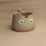 Brown Tabby Yarn Bowl by Hei Mao Studio