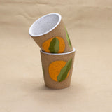 Orange Cup by Sam Dodie Studio