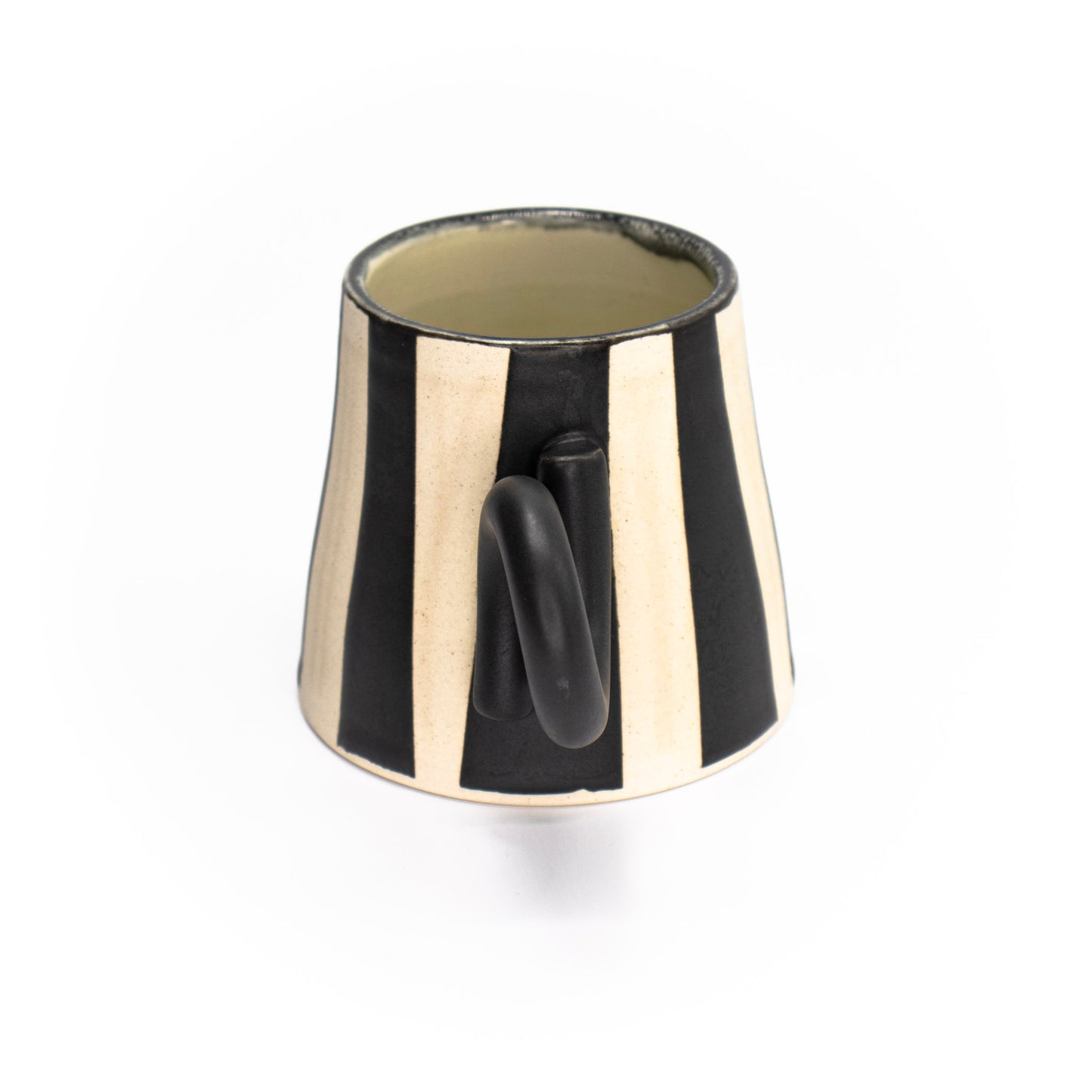 Pyramid  White Contrast Mug by Emilie Skytta