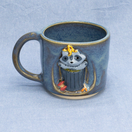 Trash Panda Mug by Capy Clay Ceramics