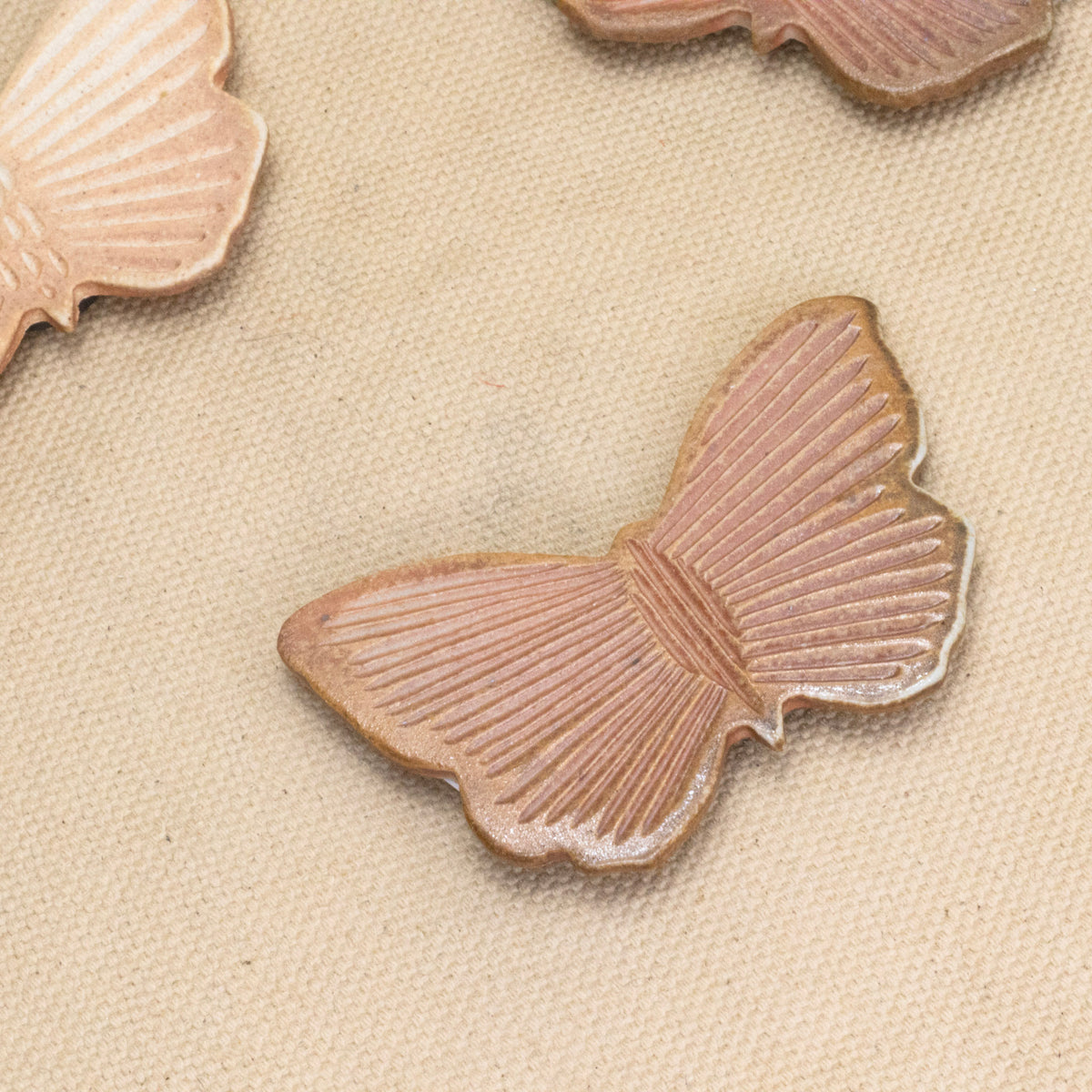 Butterfly Magnet (Unglazed) by Jennifer Nerad