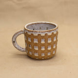 River Birch Lattice Mug by Wrecky Designs