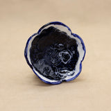 Tiny Snake Dish with Black Flower by Ryana Lawson