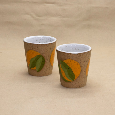 Orange Cup by Sam Dodie Studio