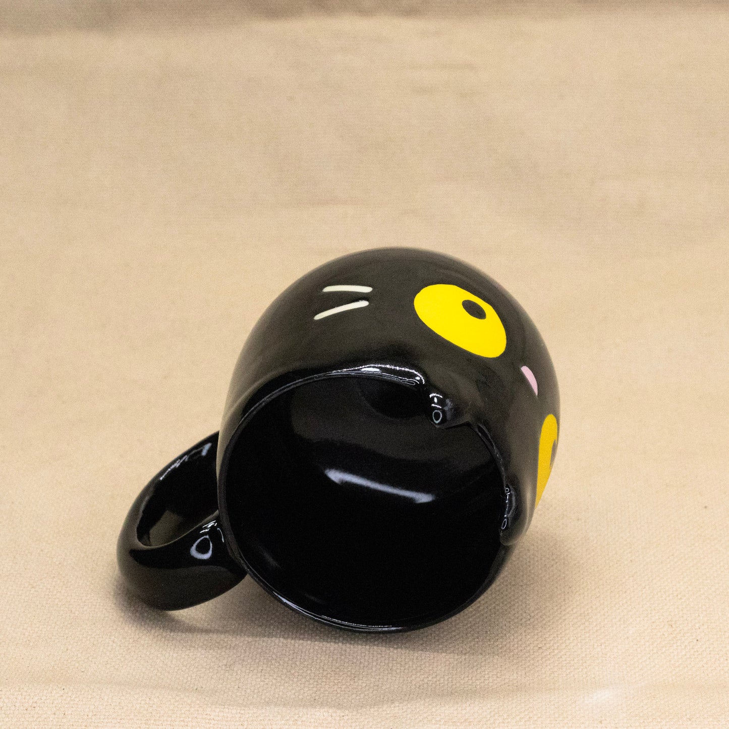 Void Kitty Mug by Hei Mao Studio