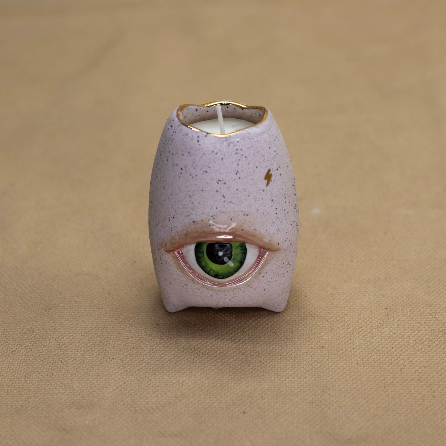 Small Princess Alien Banana Bee Bee Boo Boo Candle