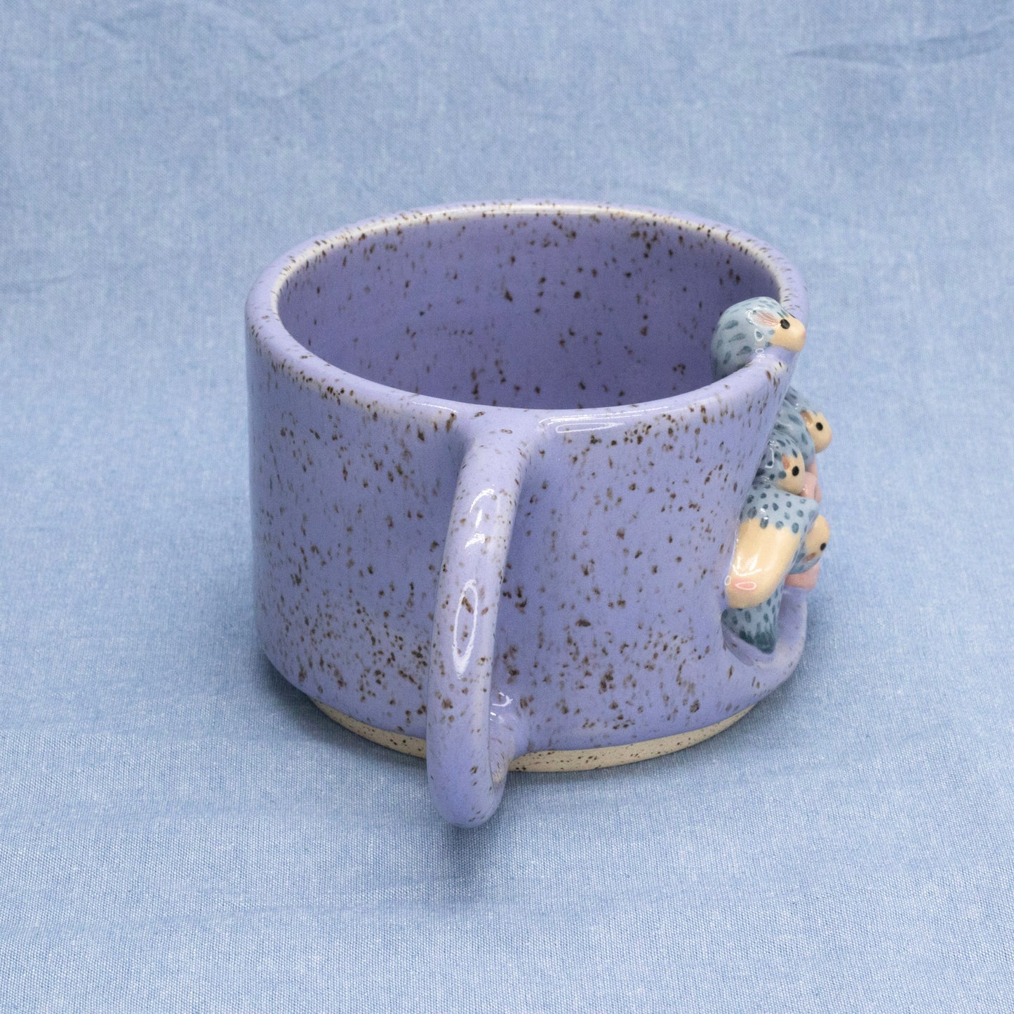 Opossum Mom Mug by Capy Clay Ceramics