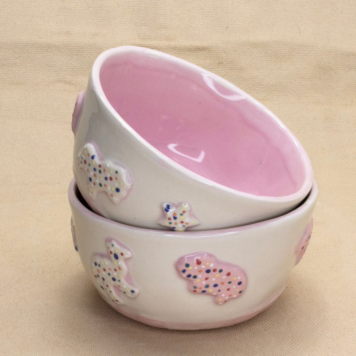 Circus Animal Bowl by Amber Frances