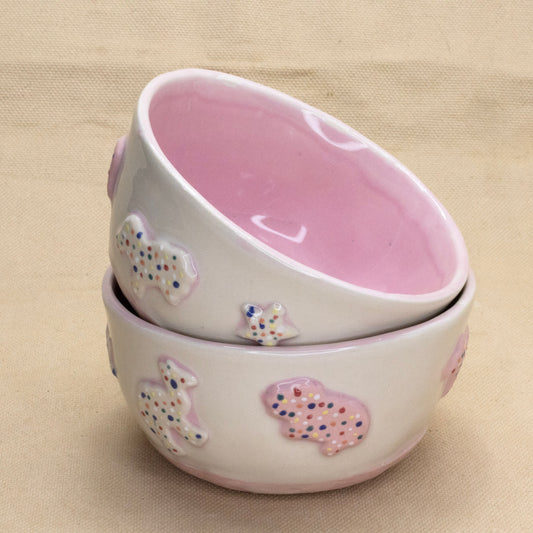 Circus Animal Bowl by Amber Frances