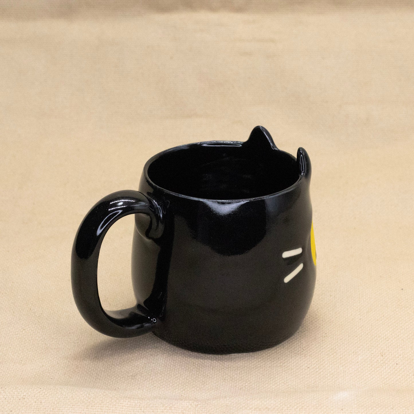 Void Kitty Mug by Hei Mao Studio