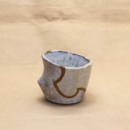 Sipping Tumbler with Lines #4 by Nina Berinstein