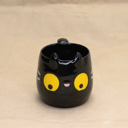 Void Kitty Mug by Hei Mao Studio