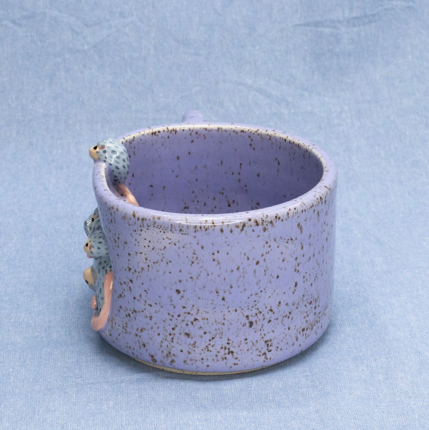 Opossum Mom Mug by Capy Clay Ceramics