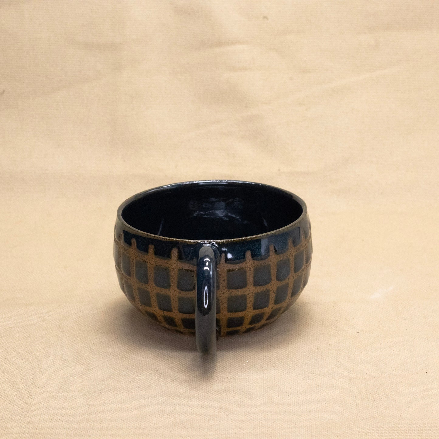 Emerald Lattice Mug by Wrecky Designs
