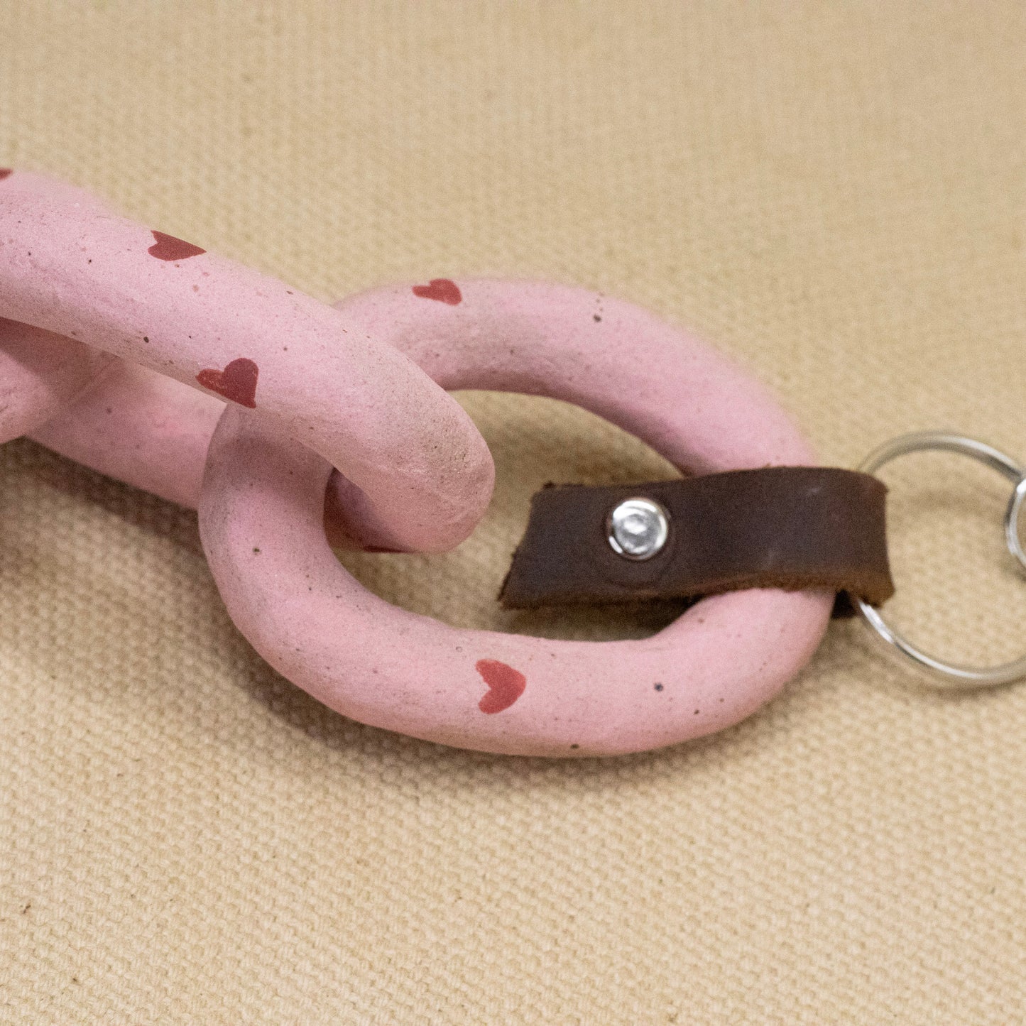 Heart Link Bag Chain by Hunny Spyke