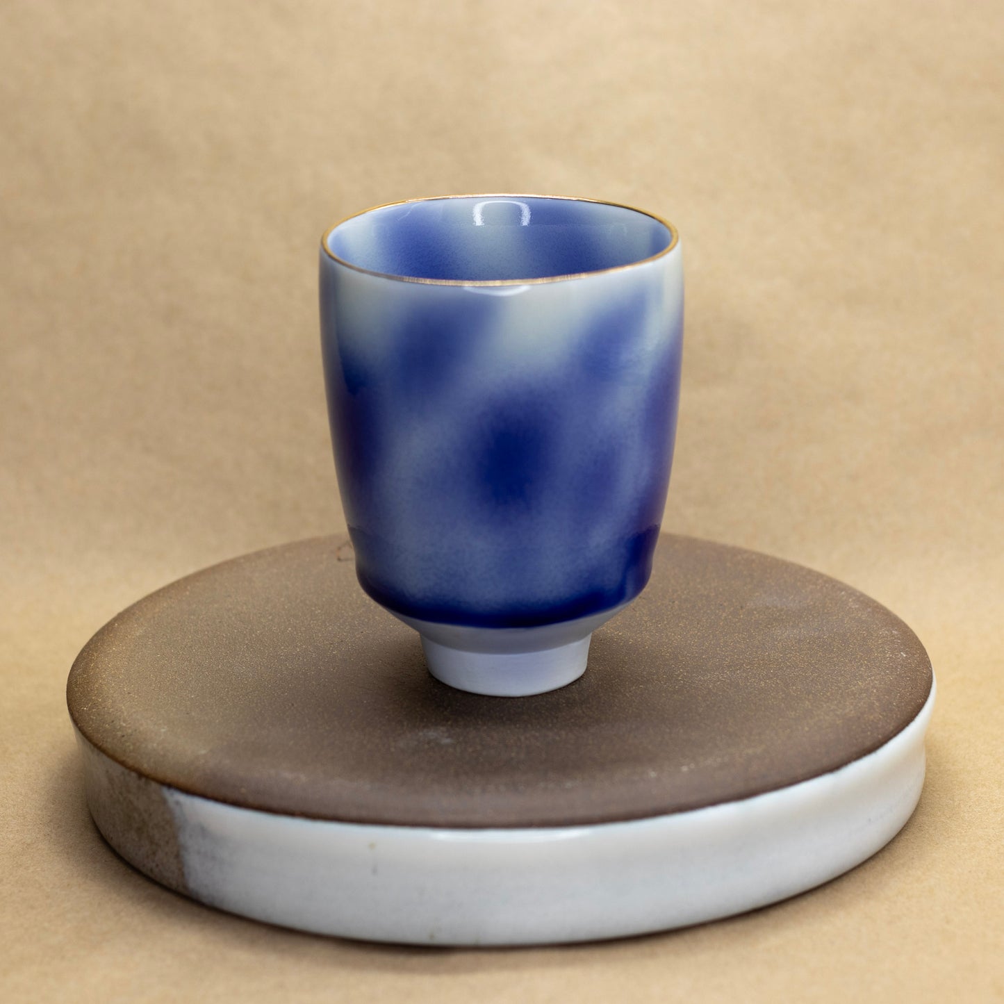 Light Frosted Blue Cup by Matt Watterson