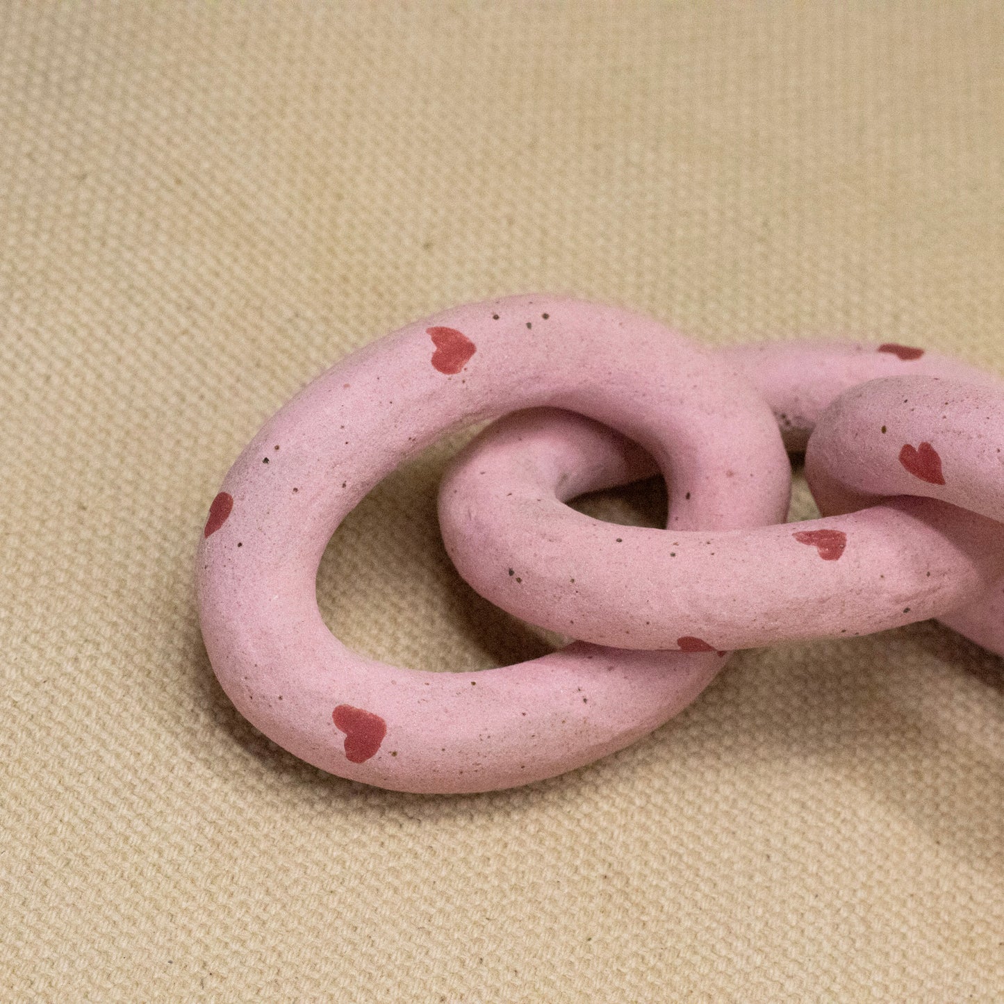 Heart Link Bag Chain by Hunny Spyke