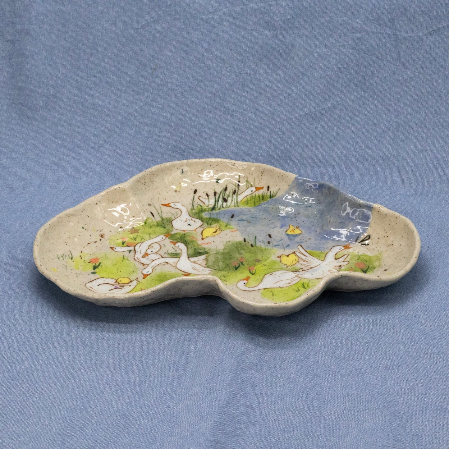 Pondside Squabbles by Honeydew Moon Studio
