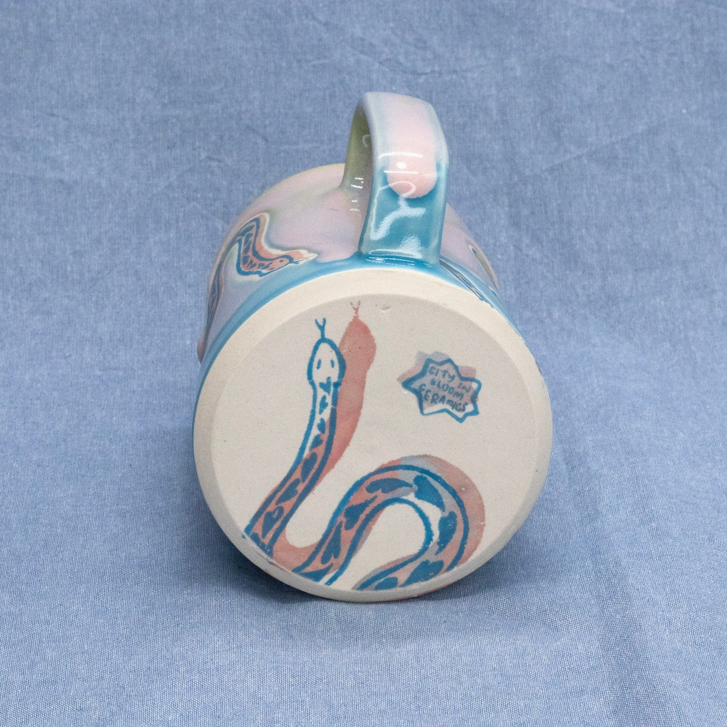 Silly Snake Mug by City in Bloom Ceramics