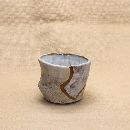 Sipping Tumbler with Lines #3 by Nin Berinstein