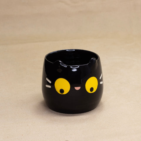 Black Cat Vessel by Hei Mao Studio