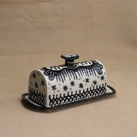 Butter Dish #1 by Barbara Piscioneri