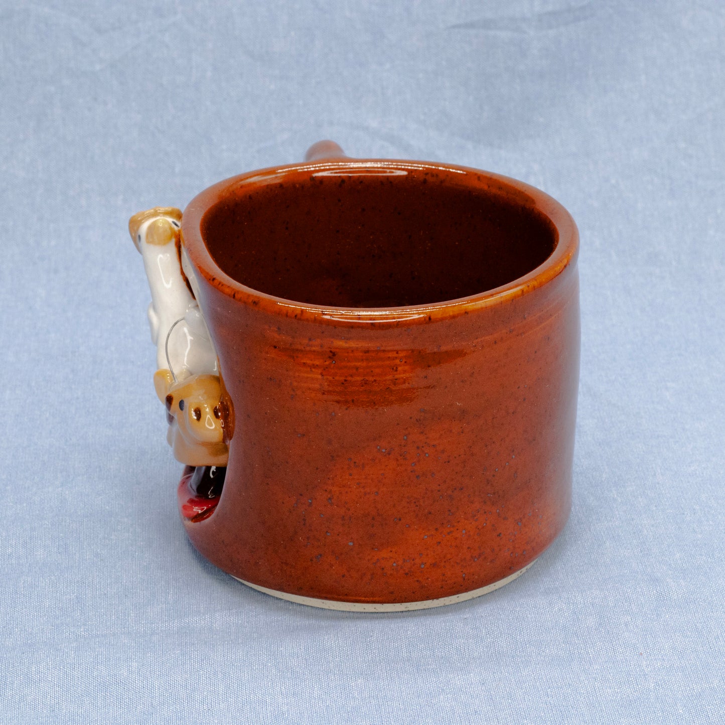 Bull Ridin' Duck Mug by Capy Clay Ceramics