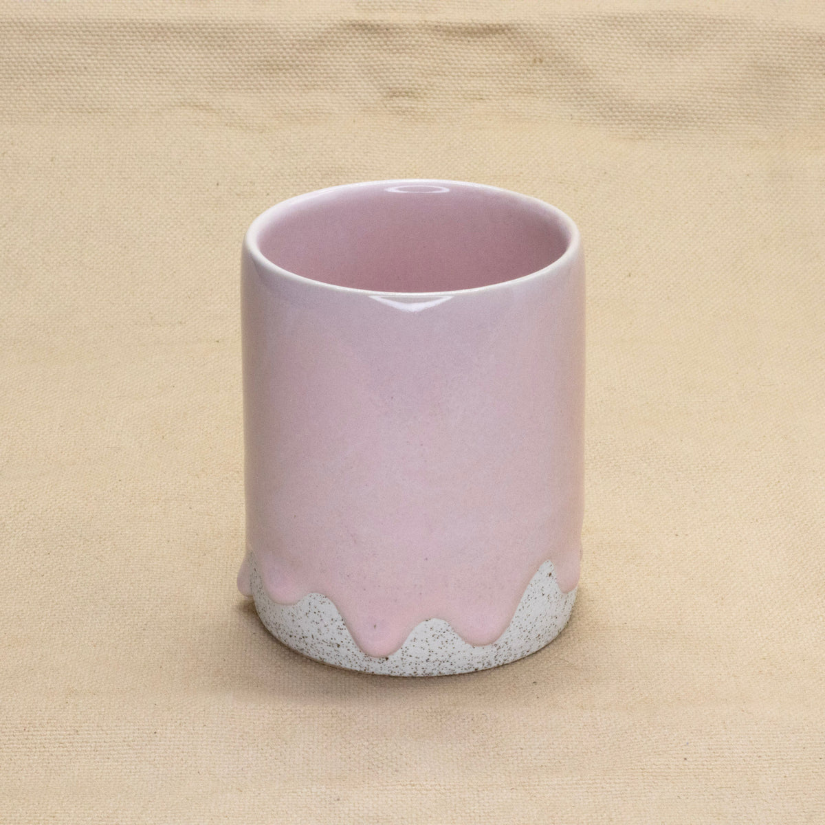 Cylinder Mug (FX Pink) by Drippy Pots