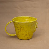 Trapped! Coffee Mug in Yellow by Jennifer Mayer