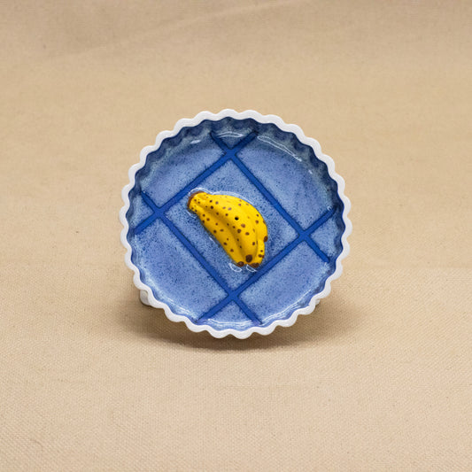 Banana Incense Holder by Unpopular Pottery