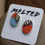 Studs by Melted Porcelain