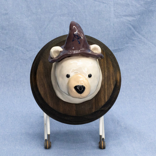 Wizard Polar Bear by Sardiniac Clay