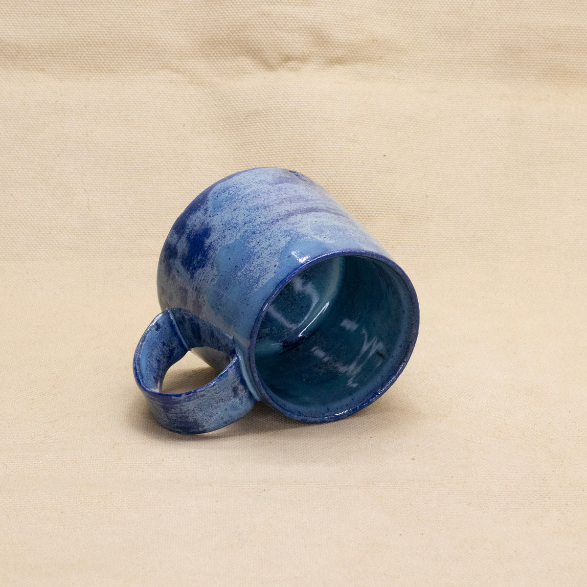 Japenese Denim Mug by Jude Mortensen