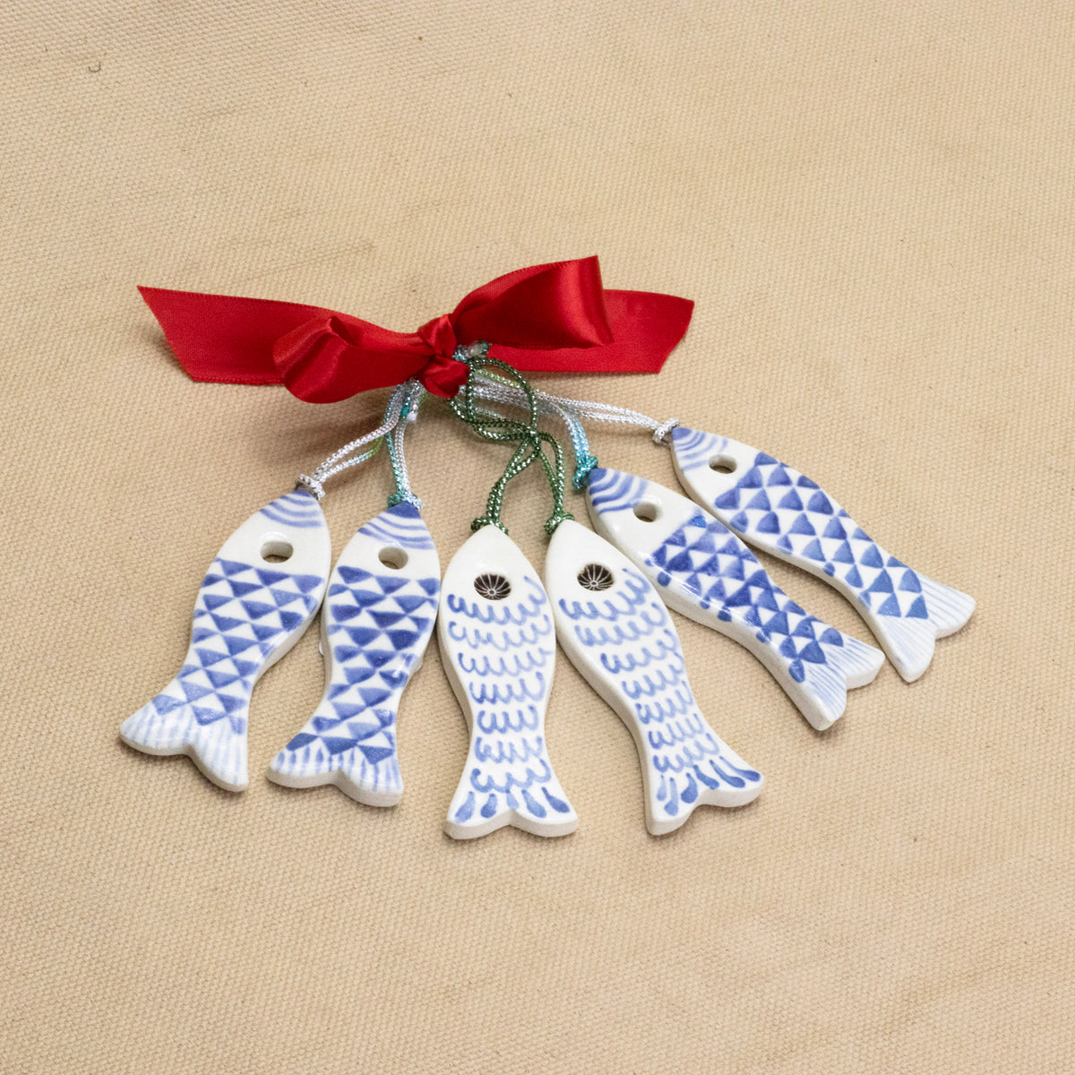 Fish Ornament Sets by Yuka Nakano