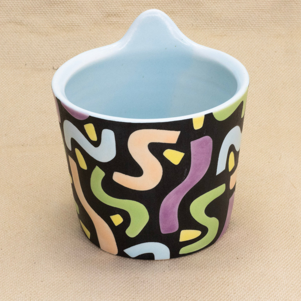 S Marks the Spot Mug II by Adrienne Eliades
