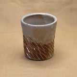 Soda-Fired Straight-Sided Cups by Jennifer Nerad